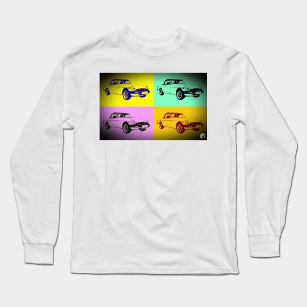 Geo3Doodles POP t'art stylee MGB Doodle Long Sleeve T-Shirt by Geo3doodles